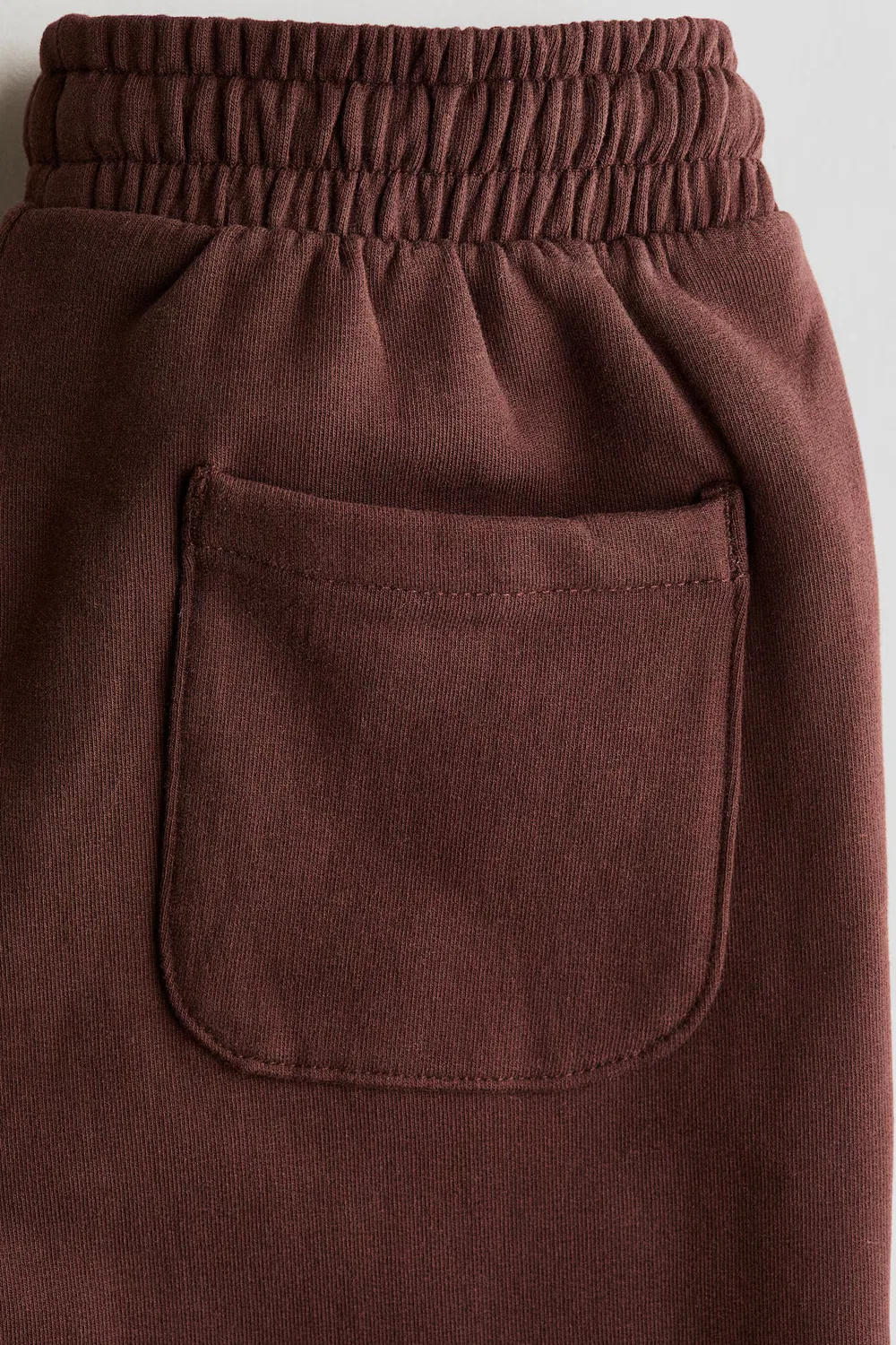Хлопковые спортивные штаны H&M, Braun — фото 4