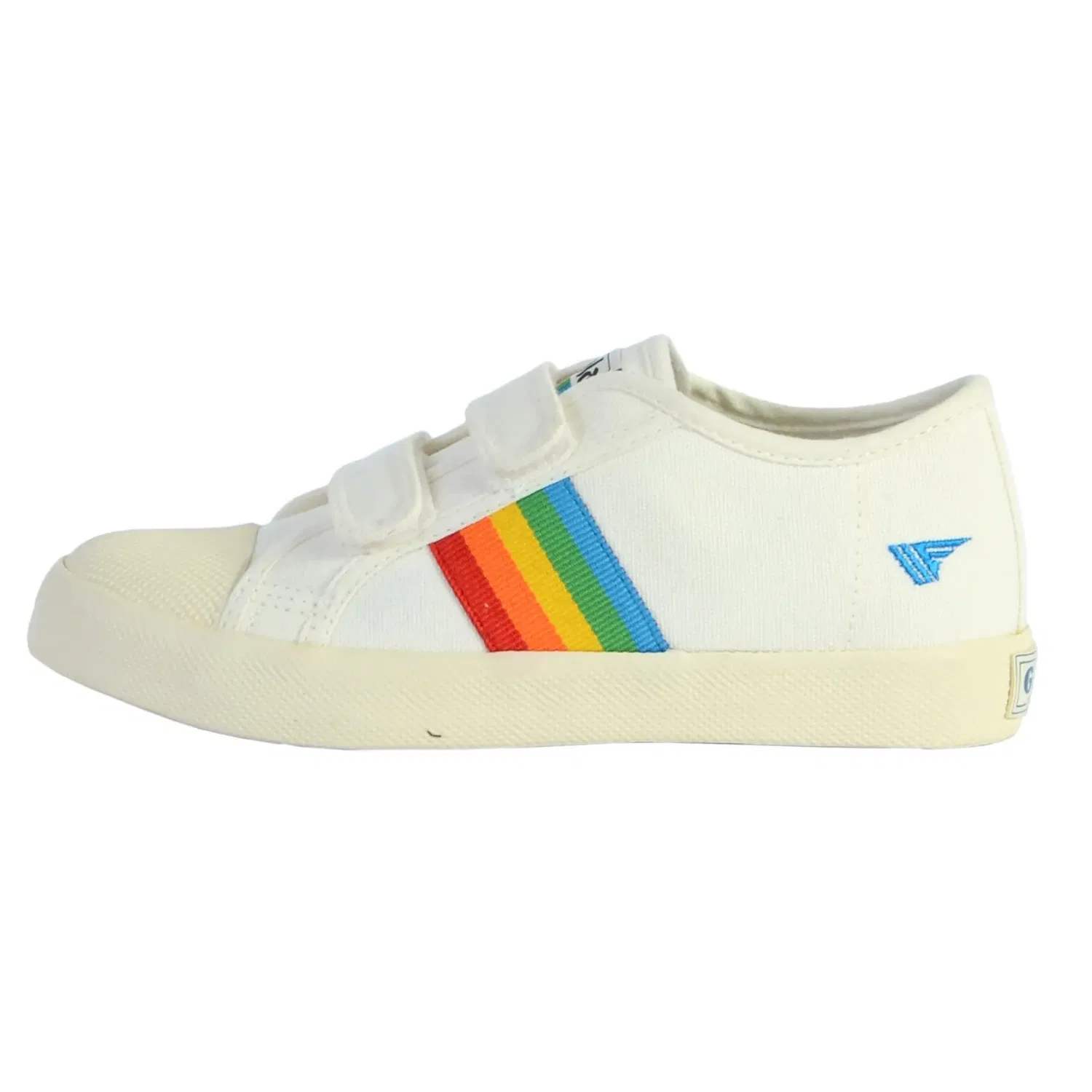 Кроссовки детские с липучками Coaster Rainbow Gola, белый