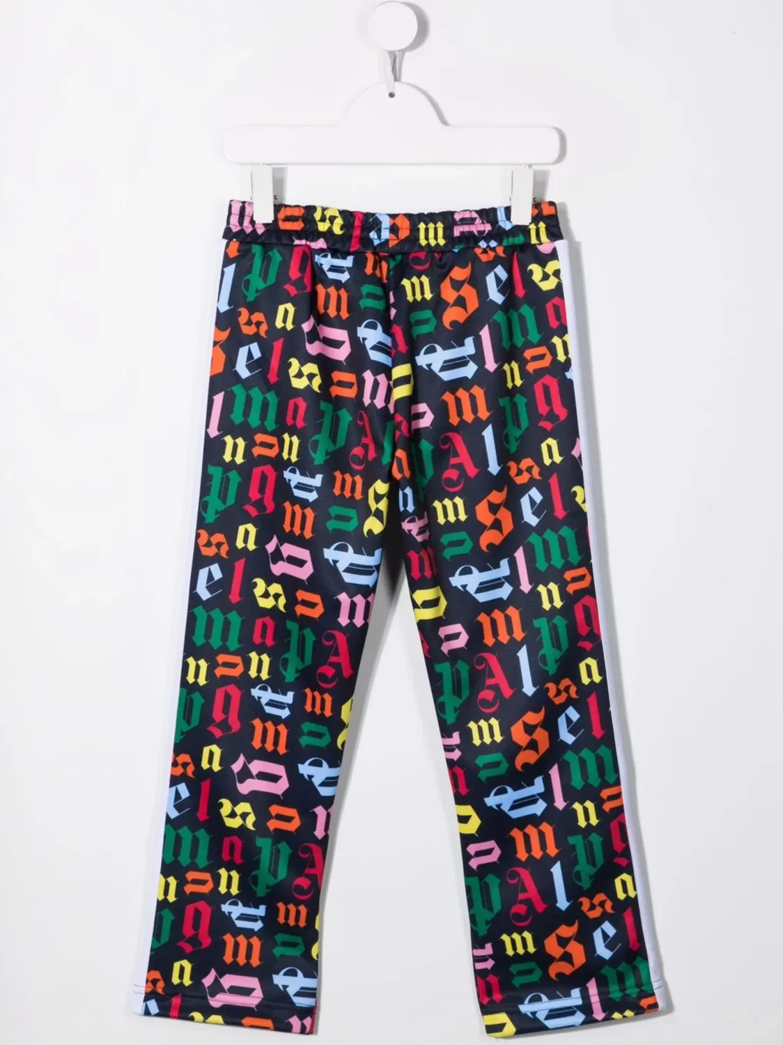Спортивные брюки с монограммой Palm Angels Kids, черный — фото 2
