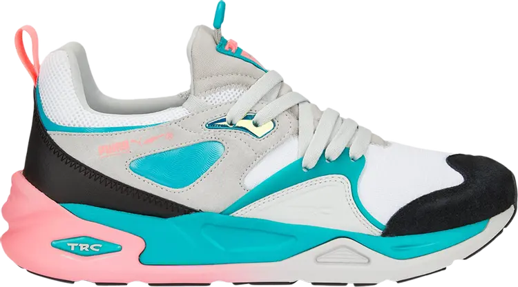 

Кроссовки Puma TRC Blaze Shark White Aqua Pink, белый