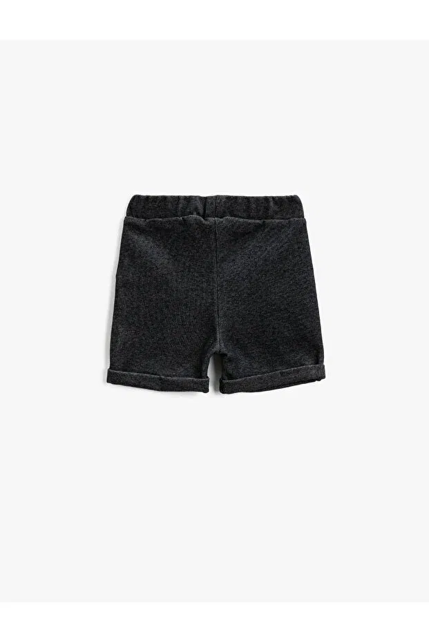 Детские шорты для мальчиков хлопковые Koton, Medium Indigo/740 — фото 2