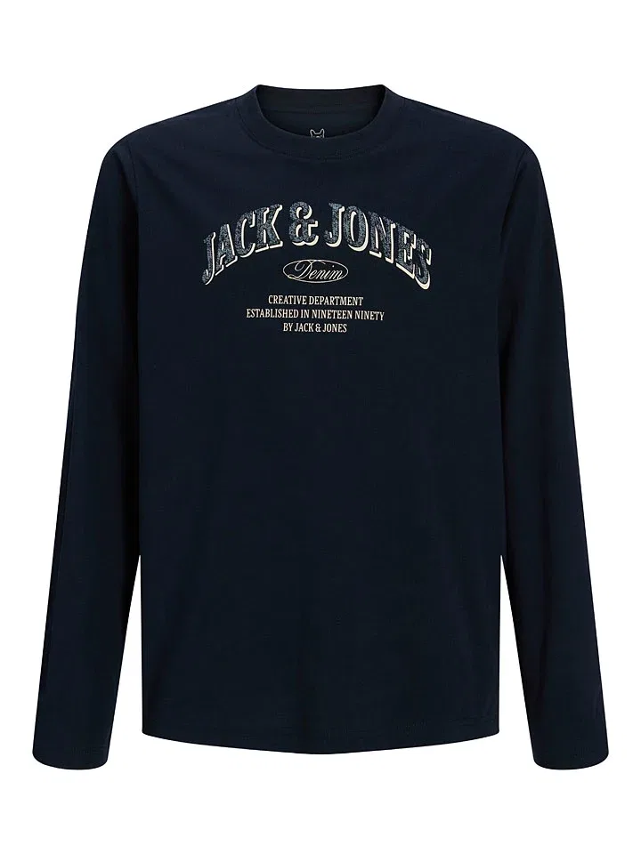 Лонгслив Denver Jack & Jones Junior, темно-синий