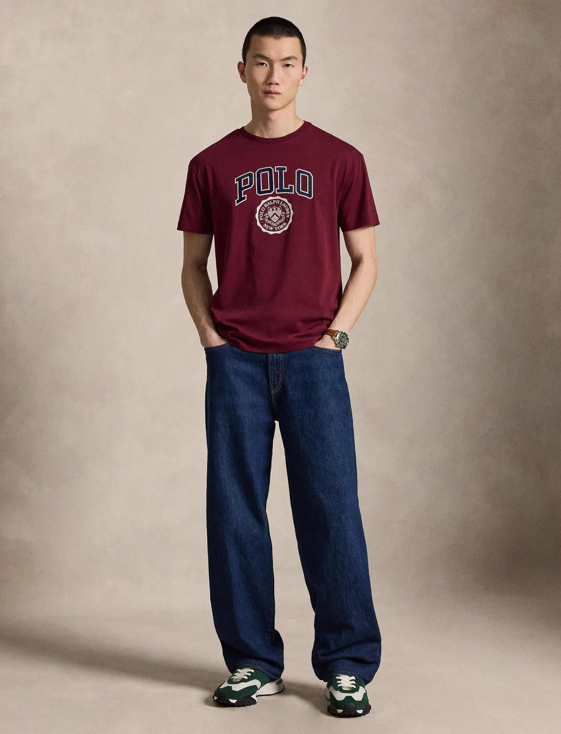 Футболка с круглым вырезом Polo Ralph Lauren, Bordeaux — фото 2