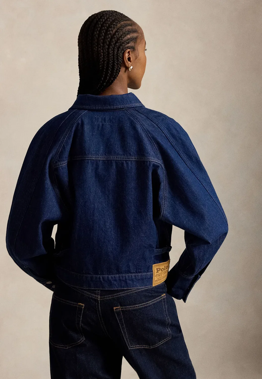 Джинсовая куртка необычной формы - джинсовая куртка Polo Ralph Lauren, Manteas Wash — фото 3