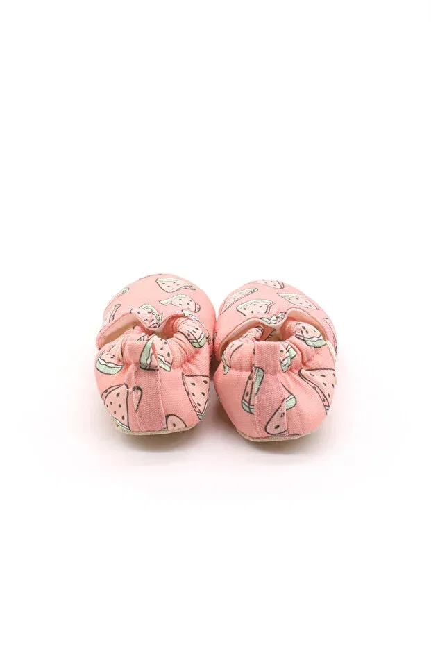 Детские пинетки для новорожденных хлопковые Morgedan, Pink — фото 4