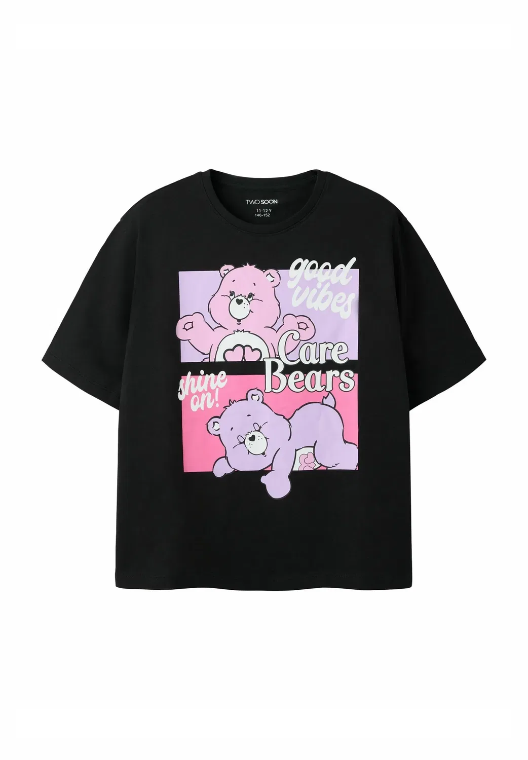 Футболка с принтом Care Bears Two Soon, Black