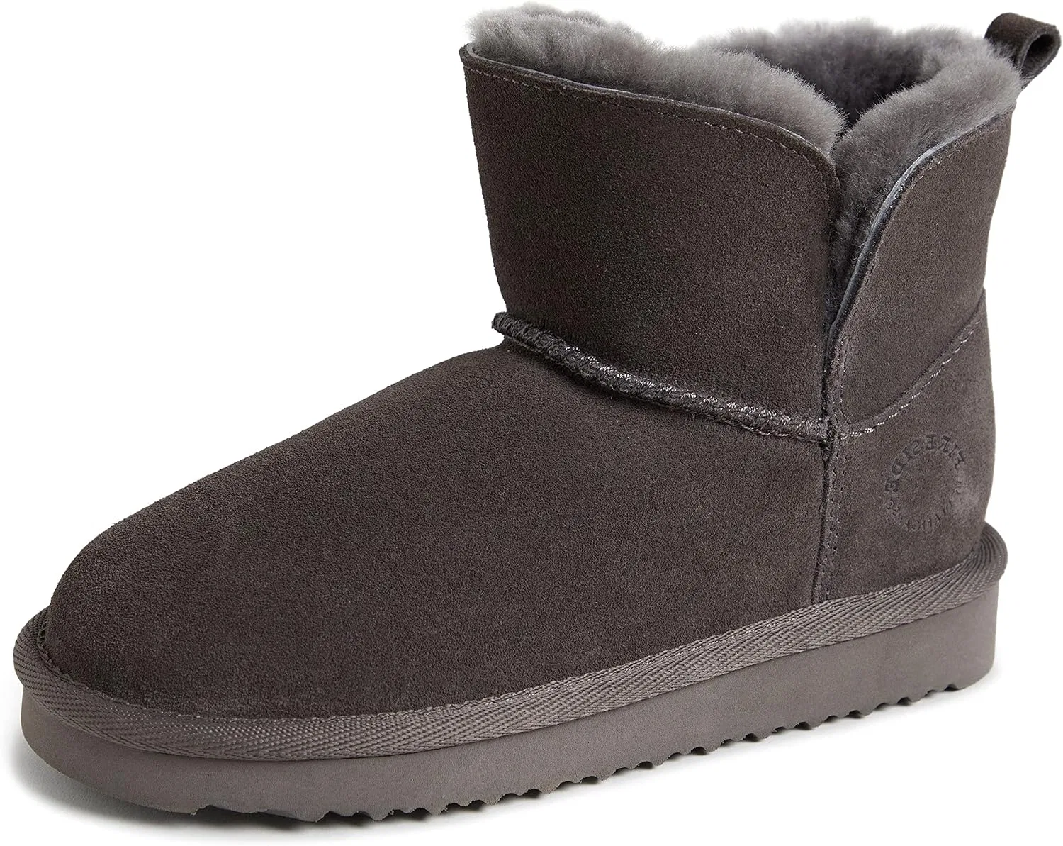 Детские сапоги для девочек из овчины Fireside by Dearfoams Bunbury, Grey