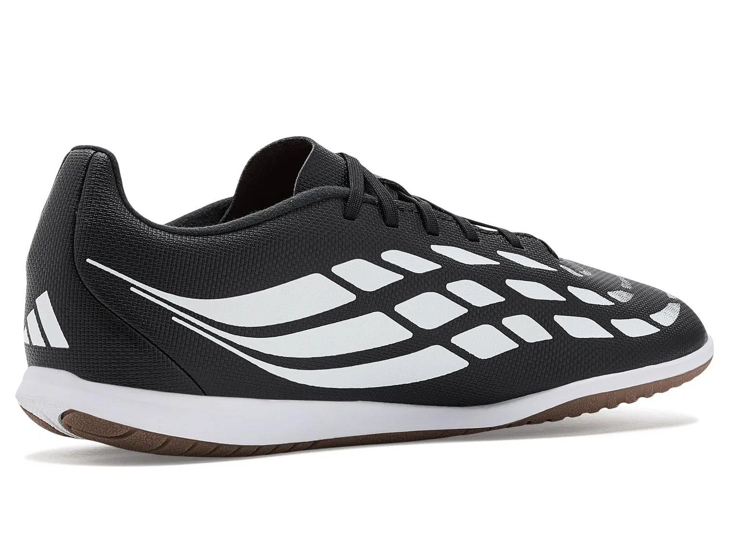 Бутсы Predator Club Sala Indoor Soccer Cleats (для маленьких и больших детей) Adidas Kids, Black/White/Lucid Red — фото 4