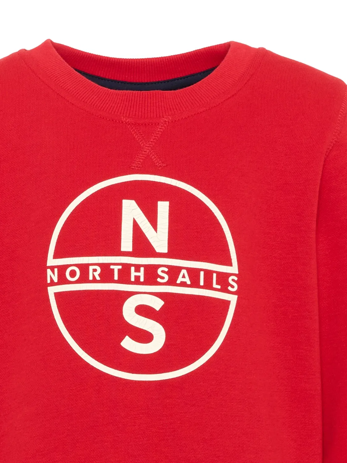 North Sails Свитшот с логотипом красный — фото 4