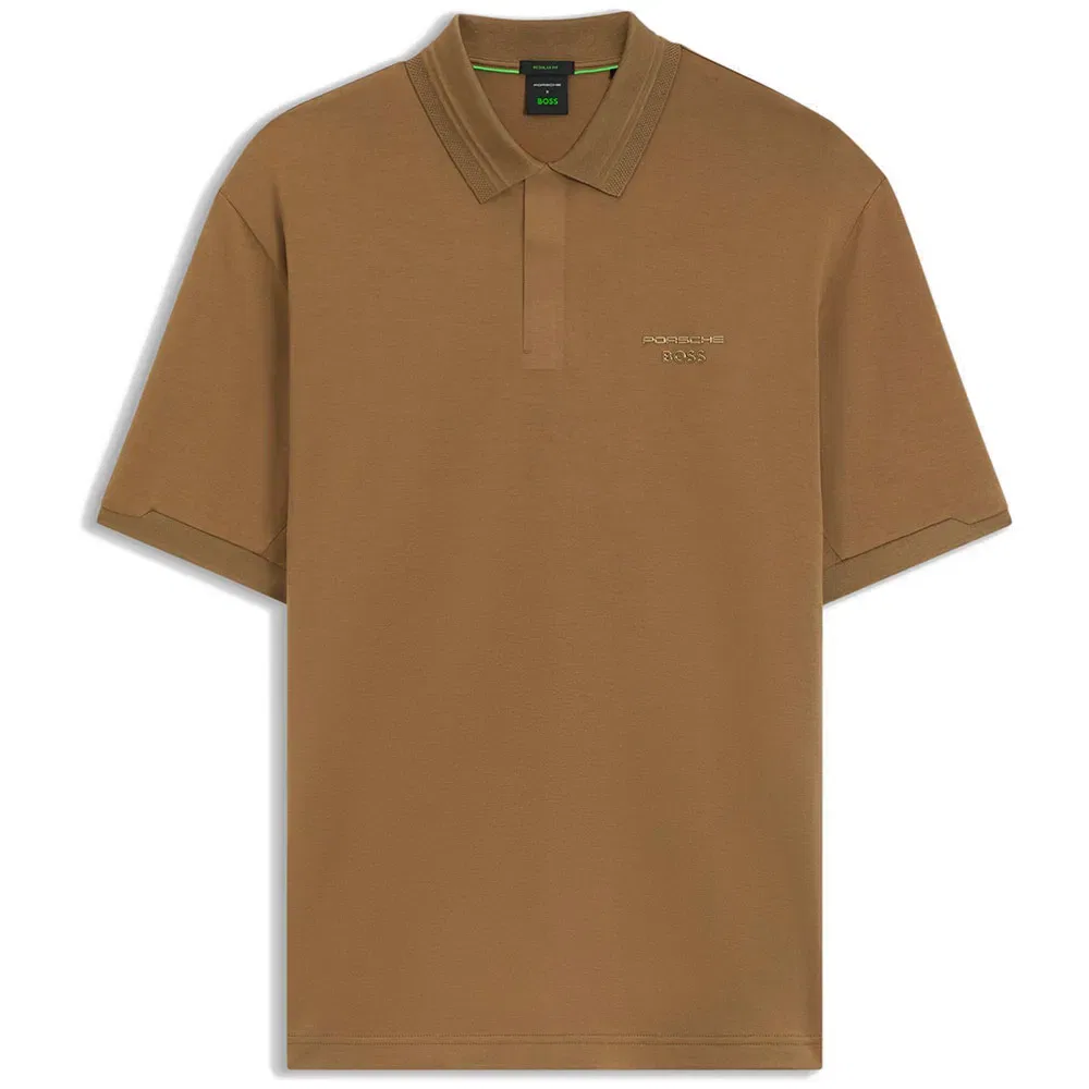 Мужское поло с коротким рукавом Icons70 BOSS, Brown
