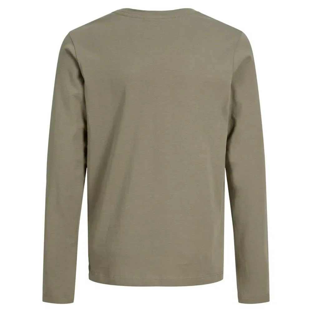 Детская футболка с длинным рукавом Jack & jones Logo, Green — фото 2
