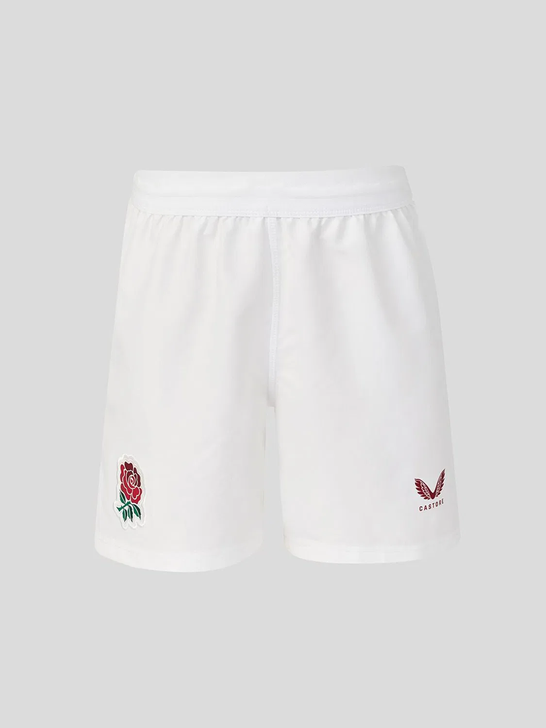 Шорты реплика домашние Castore White Junior England Rugby, белый