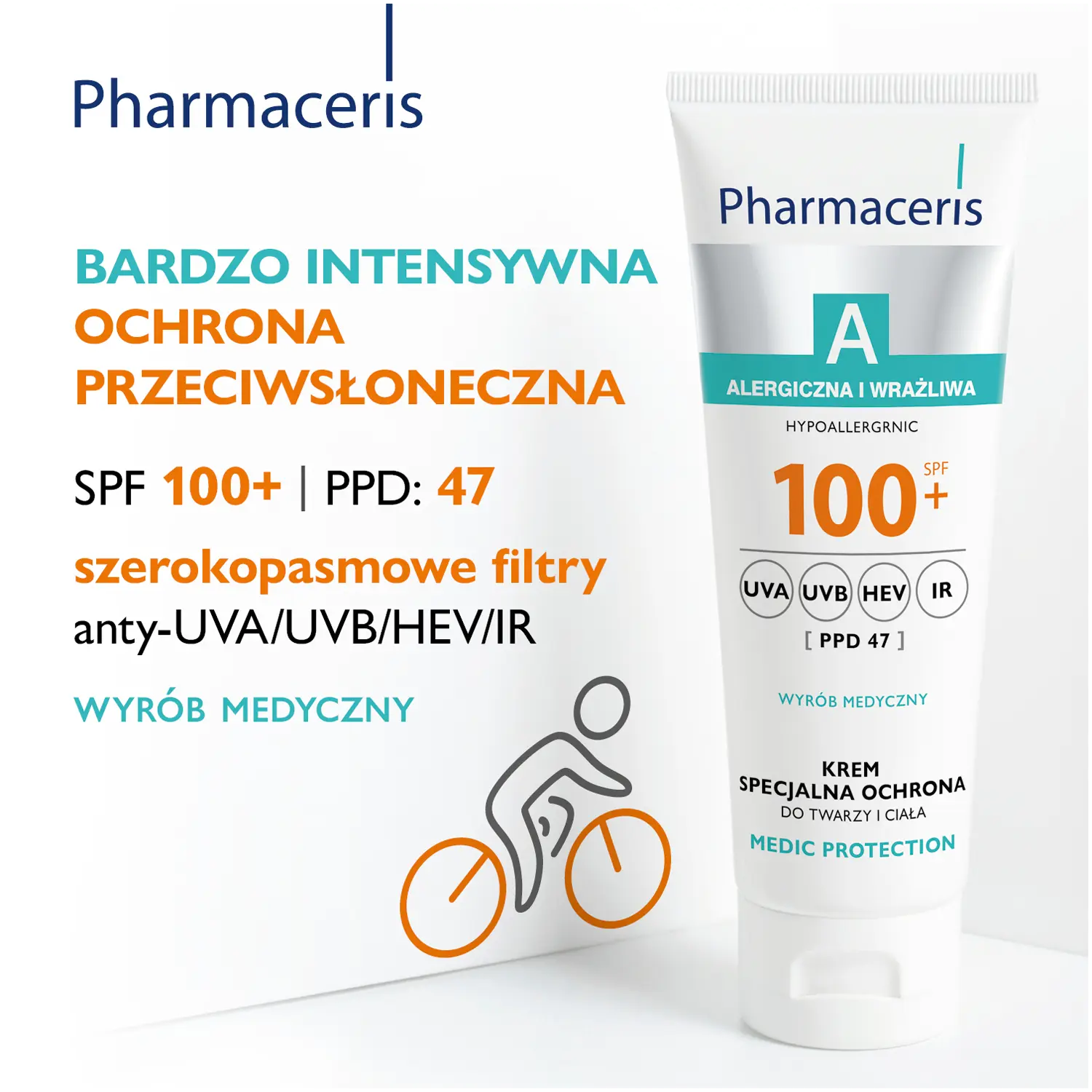 Крем для лица SPF PHARMACERIS A Medic Protection защитный и тела — фото 3