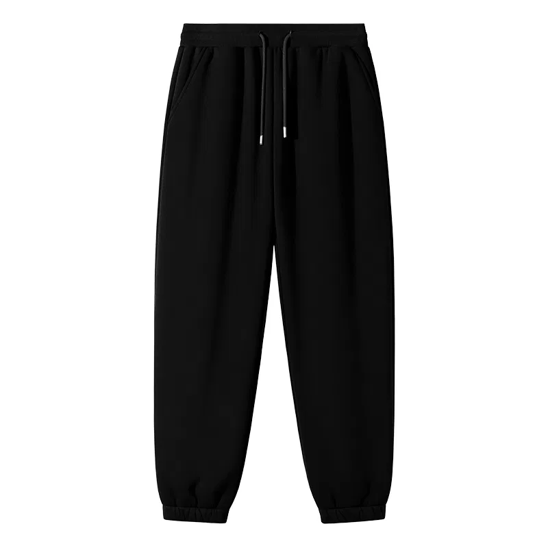 Детские спортивные штаны на флисе [Thickened Sherpa]Black (Solid Color) MINISO, Black (Solid Color)