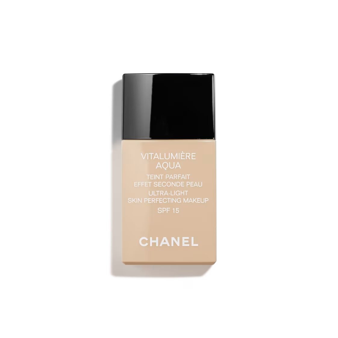 

Ультралегкий тональный флюид SPF 15 Chanel Vitalumière Aqua, 40 beige