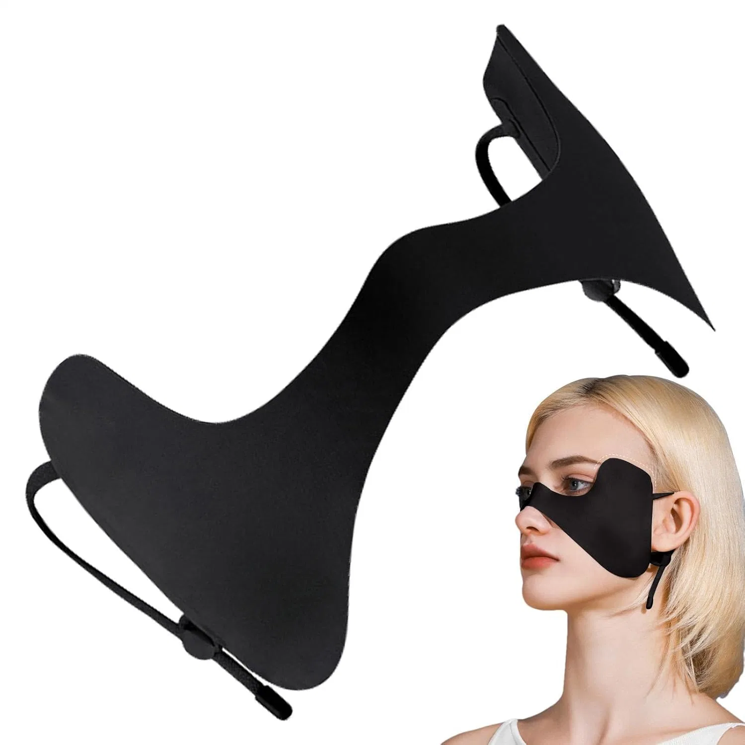 Патч для глаз Sun Patch UV Eye Patch, Frfik, 24 × 9 см, Schwarz