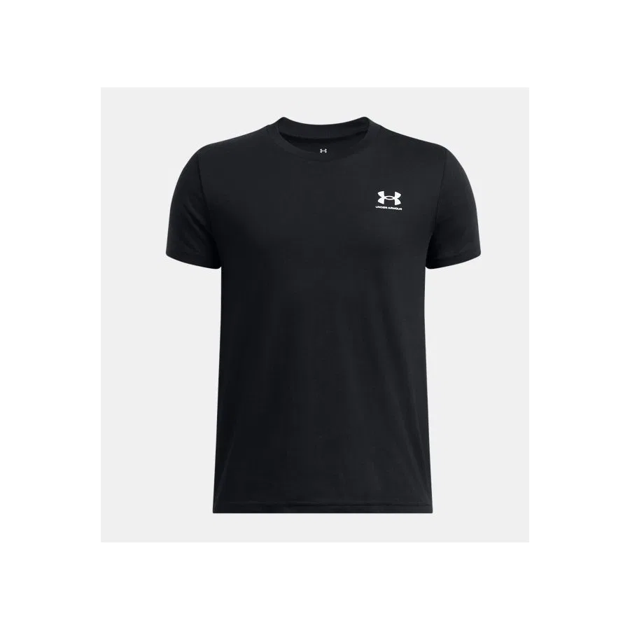 Детская футболка с длинным рукавом UA Sportstyle LC Under Armour, Зеленый — фото 3