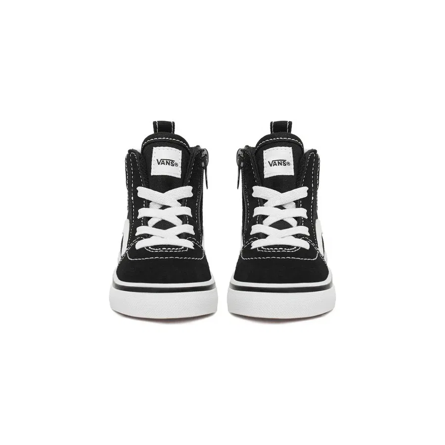 Кеды с боковой молнией Ashwood Hi Decon Side Zip Vans, Черно-белый — фото 3