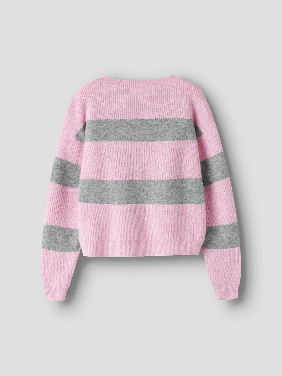 Свитер NAME IT 'NKFNOUR' светло-розового цвета — фото 2