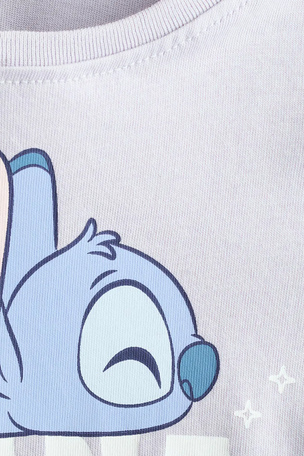 Пижама из набивного хлопка H&M, Blasslila/Lilo & Stitch — фото 3
