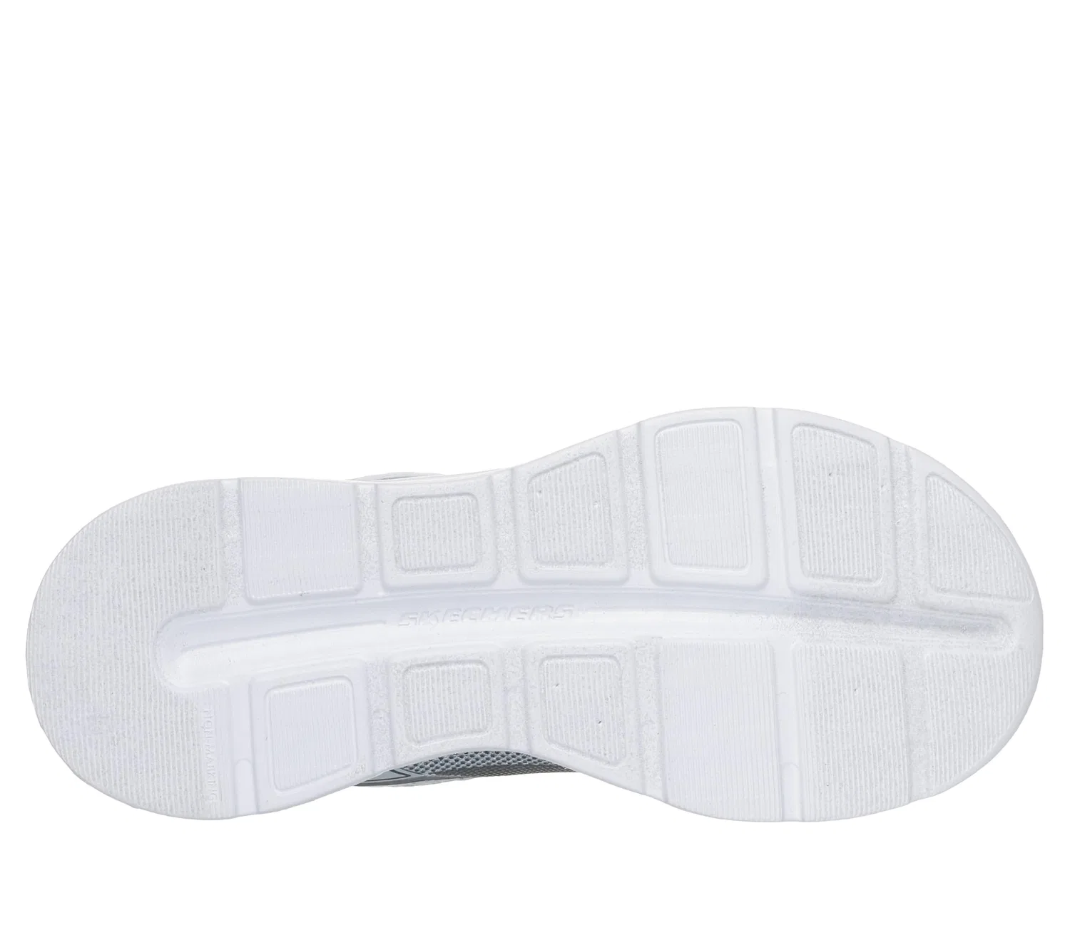 Детские кроссовки для мальчиков со светодиодами Glide-step Lights Skechers, Grey Synthetic Textile Lime Trim — фото 2