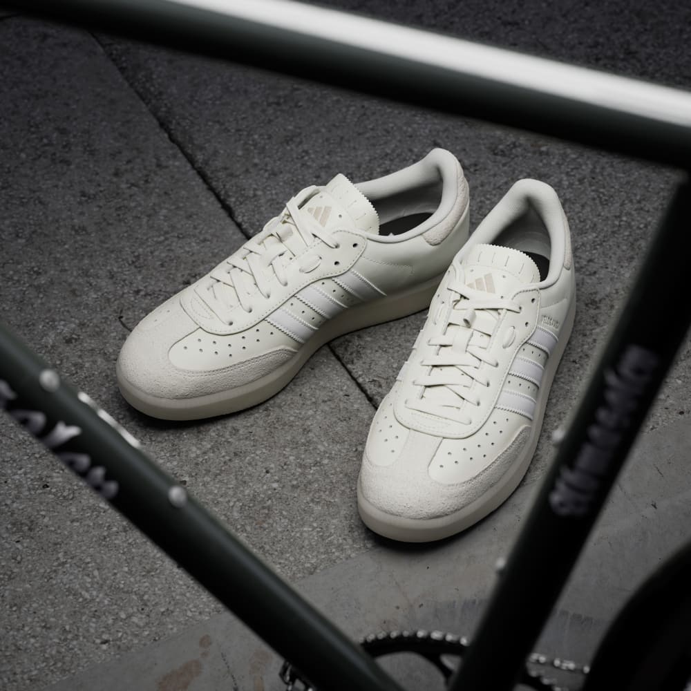 Кроссовки Adidas Velosamba Leather Shoes, цвет Off White/Cloud White/Off White — фото 4
