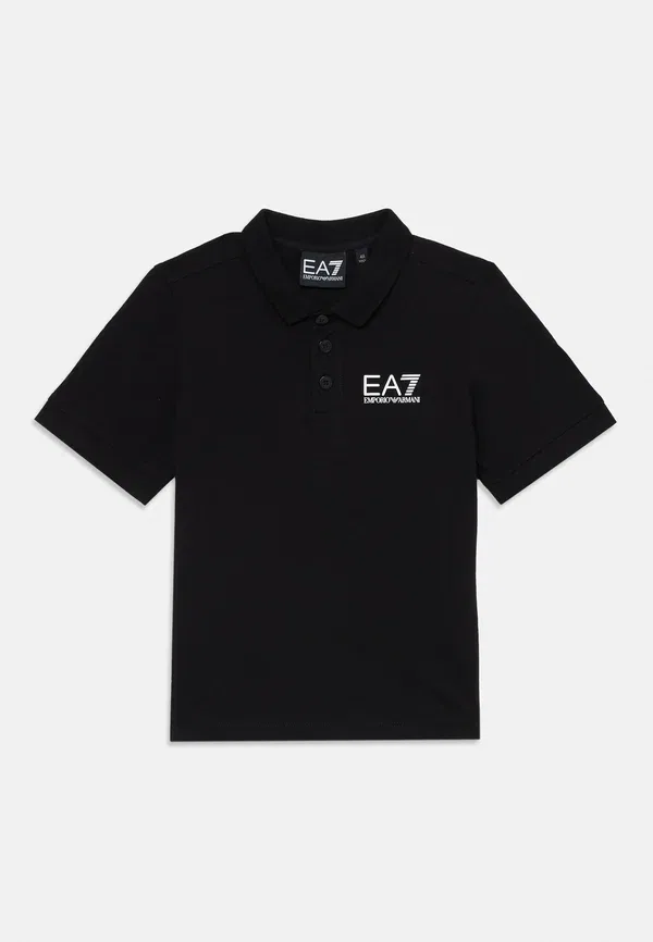 Поло унисекс Ea7 Emporio Armani, черный