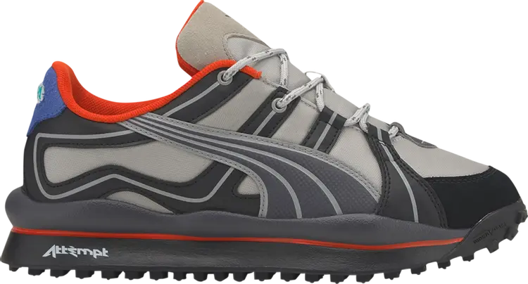 

Кроссовки Puma ATTÈMPT x Style Rider Black Steel Grey, черный