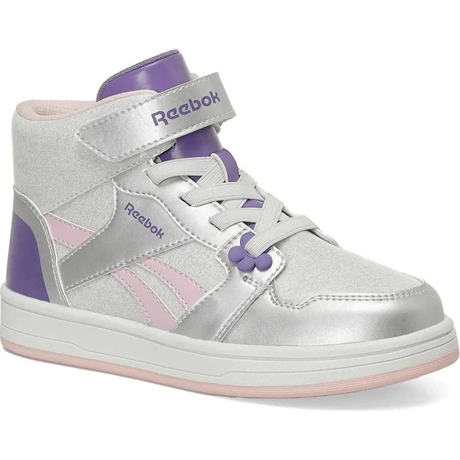 Кроссовки с высоким верхом Asero Lite Hi Reebok, Серебристый — фото 2