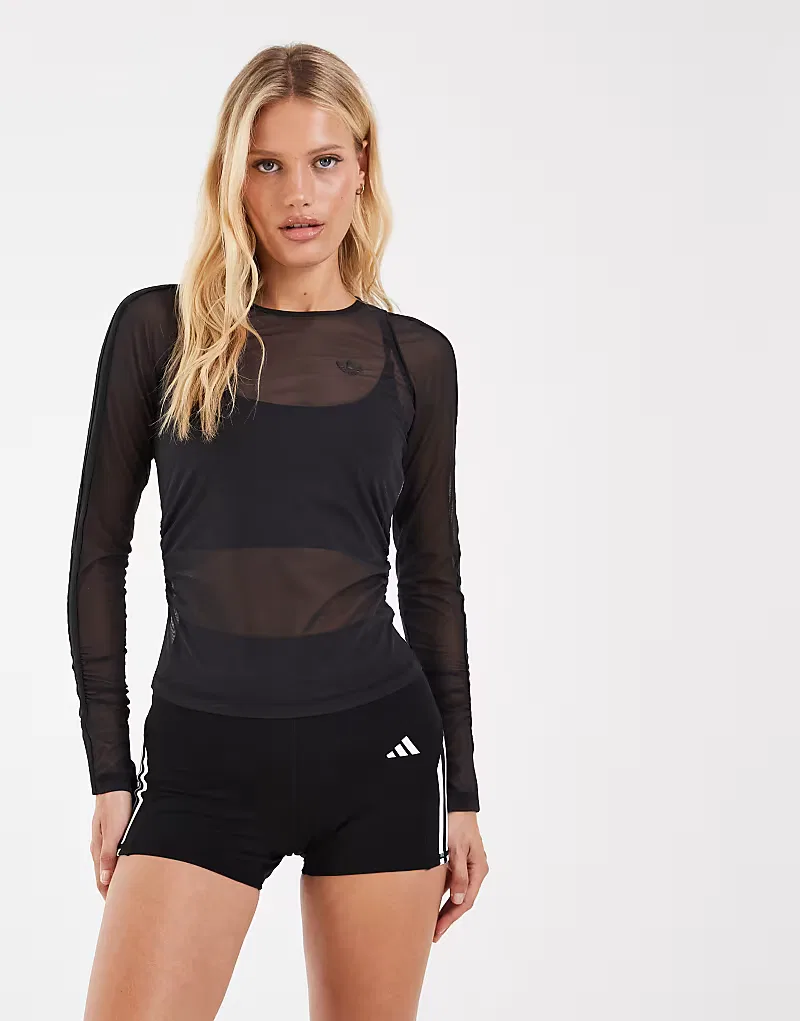 Лонгслив Sport Adidas Originals, черный