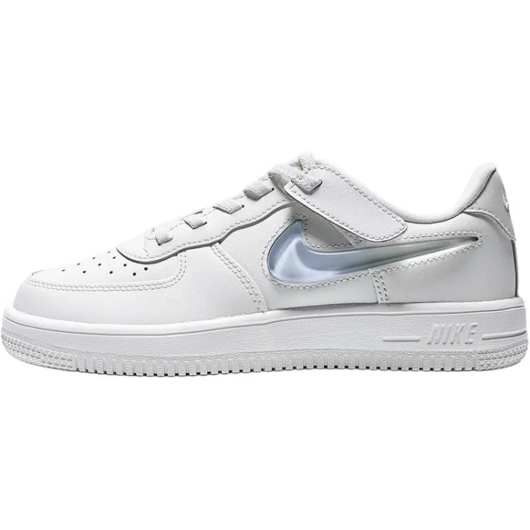 Кроссовки для скейтбординга Force 1 Low EasyOn Kids, Nike, White