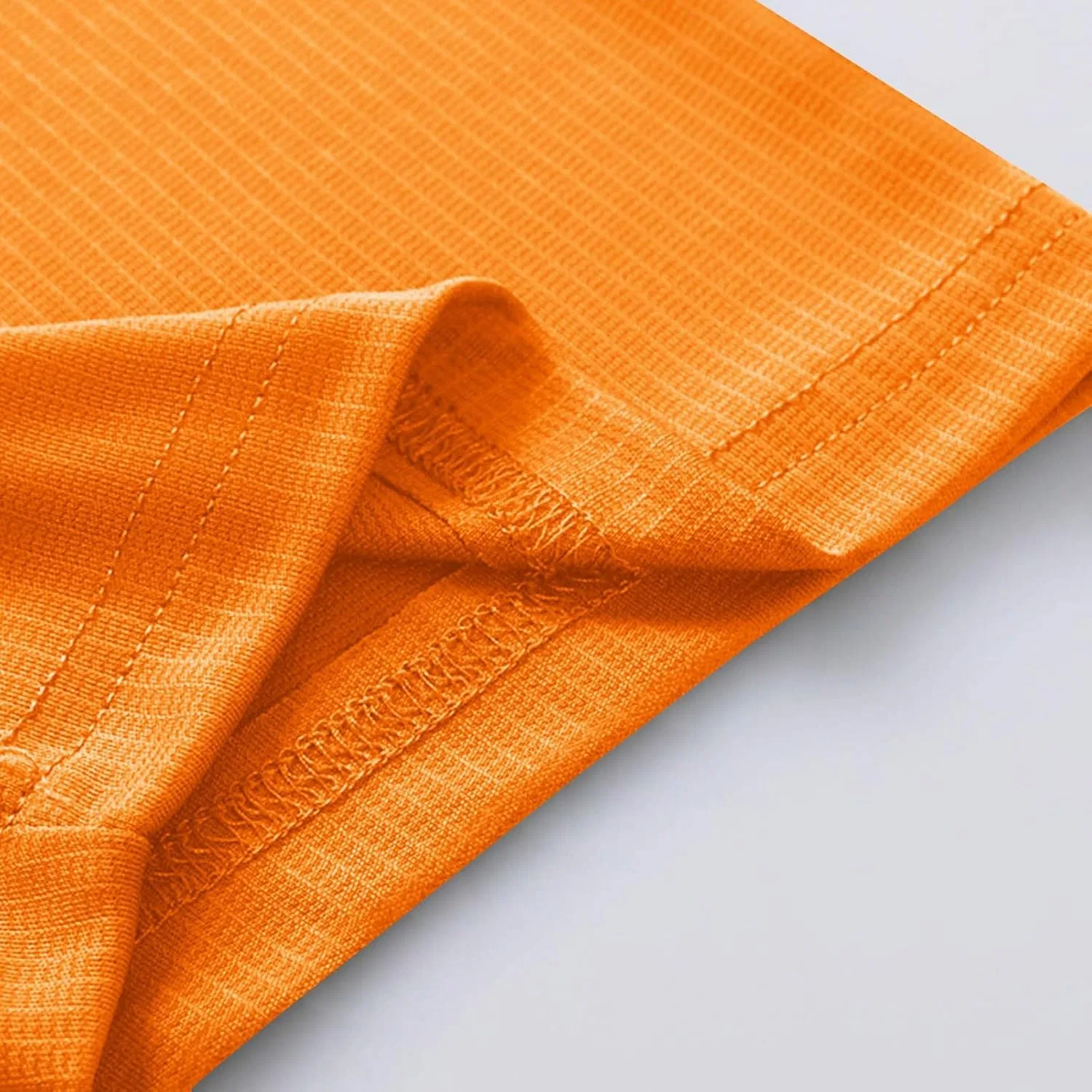 Мужская быстросохнущая футболка с круглым вырезом, Orange — фото 2