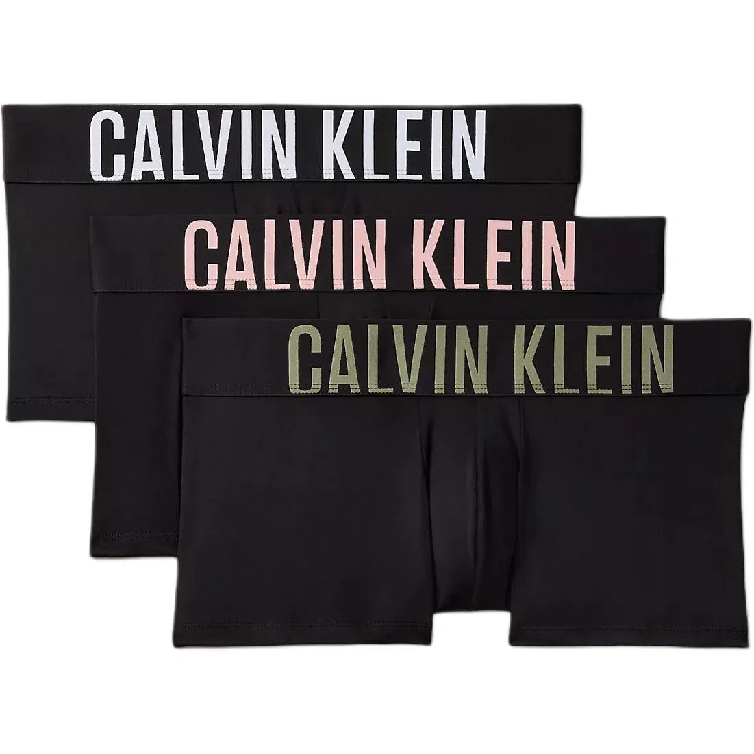 Calvin Klein боксеры с логотипом на поясе, Black