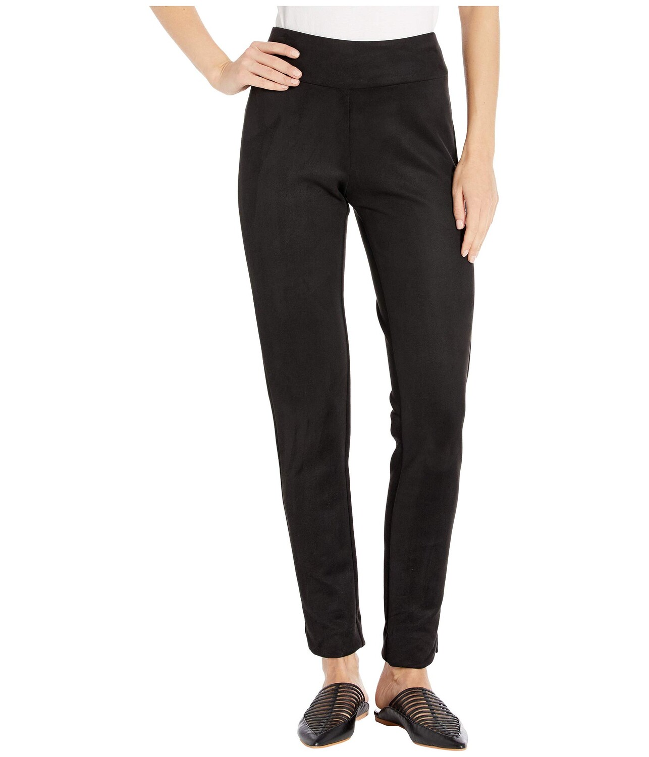 

Брюки с высокой посадкой Krazy Larry, Ultra Suede Pants, Черный, Брюки с высокой посадкой Krazy Larry, Ultra Suede Pants