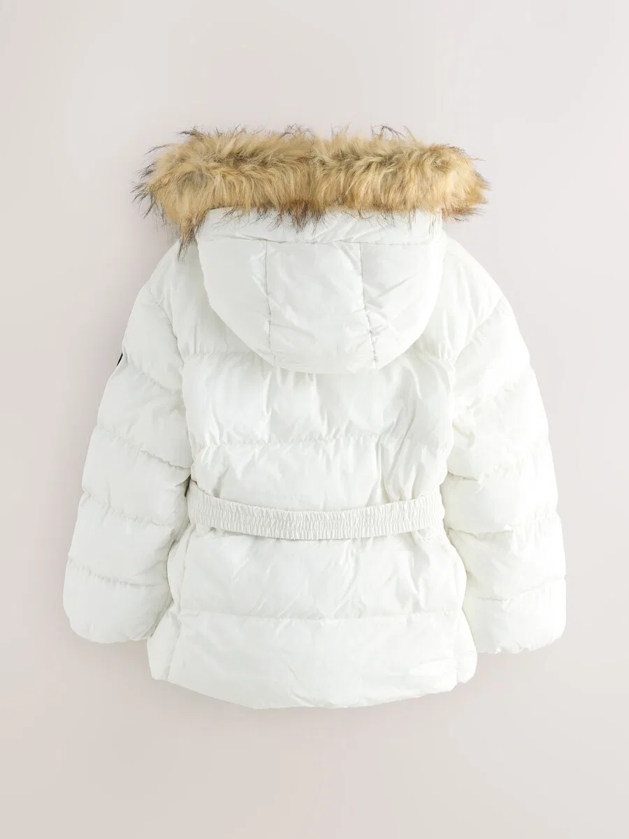 Куртка Superdry & Co межсезонья белого цвета — фото 2