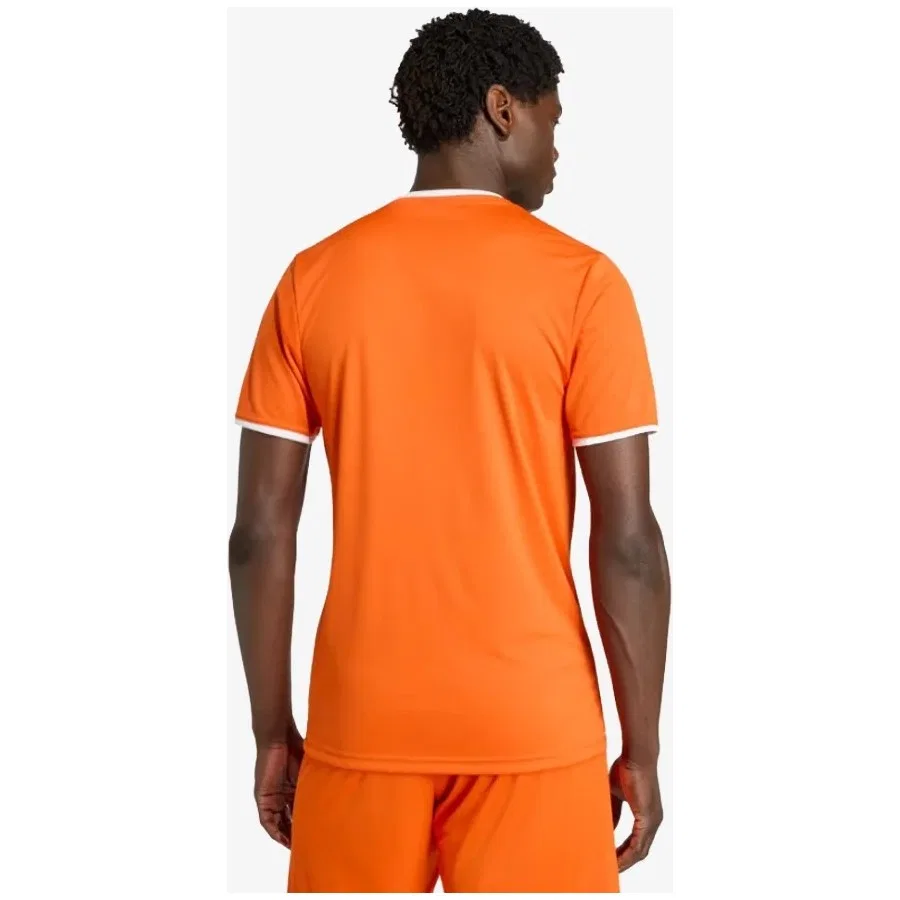 Футболка спортивная с коротким рукавом Entrada 26 Jersey adidas, Оранжевый — фото 3