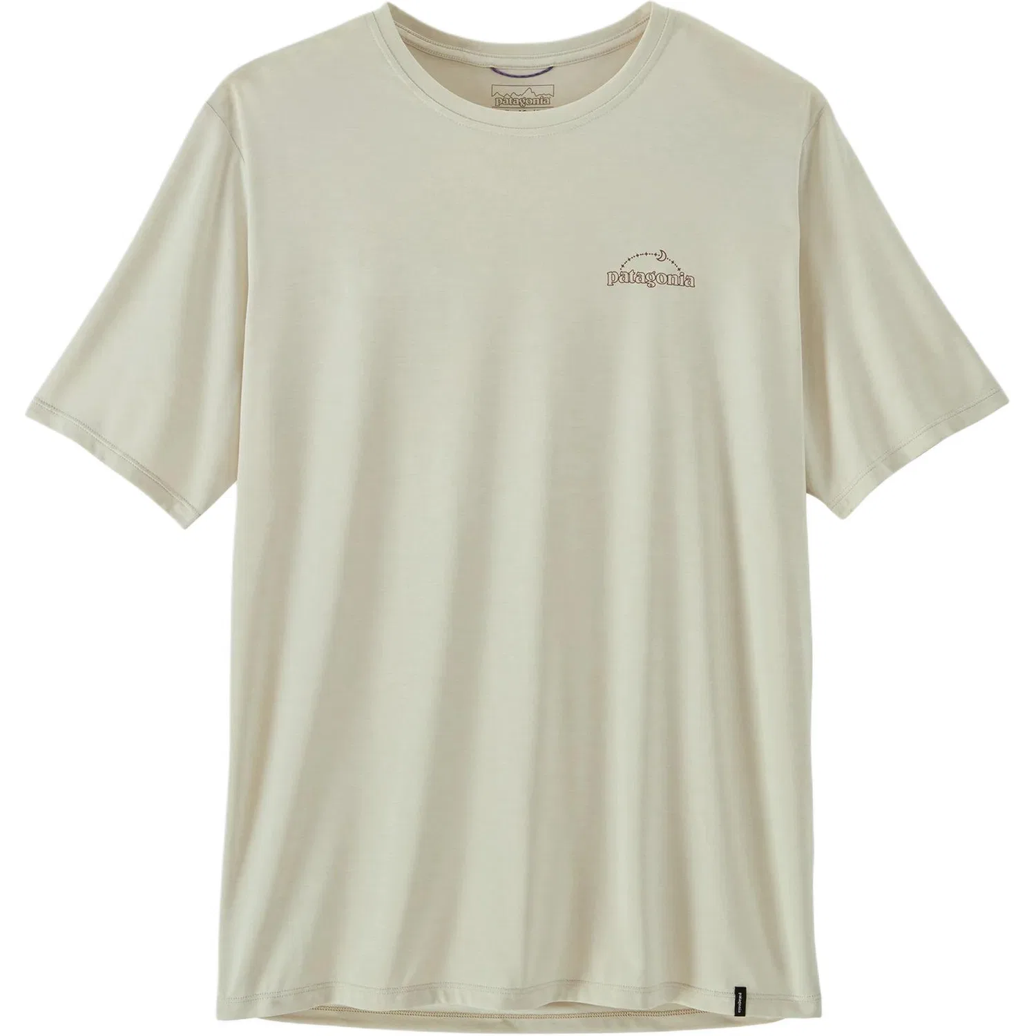 Мужская футболка с круглым вырезом Capilene Patagonia, Power White/DYWH