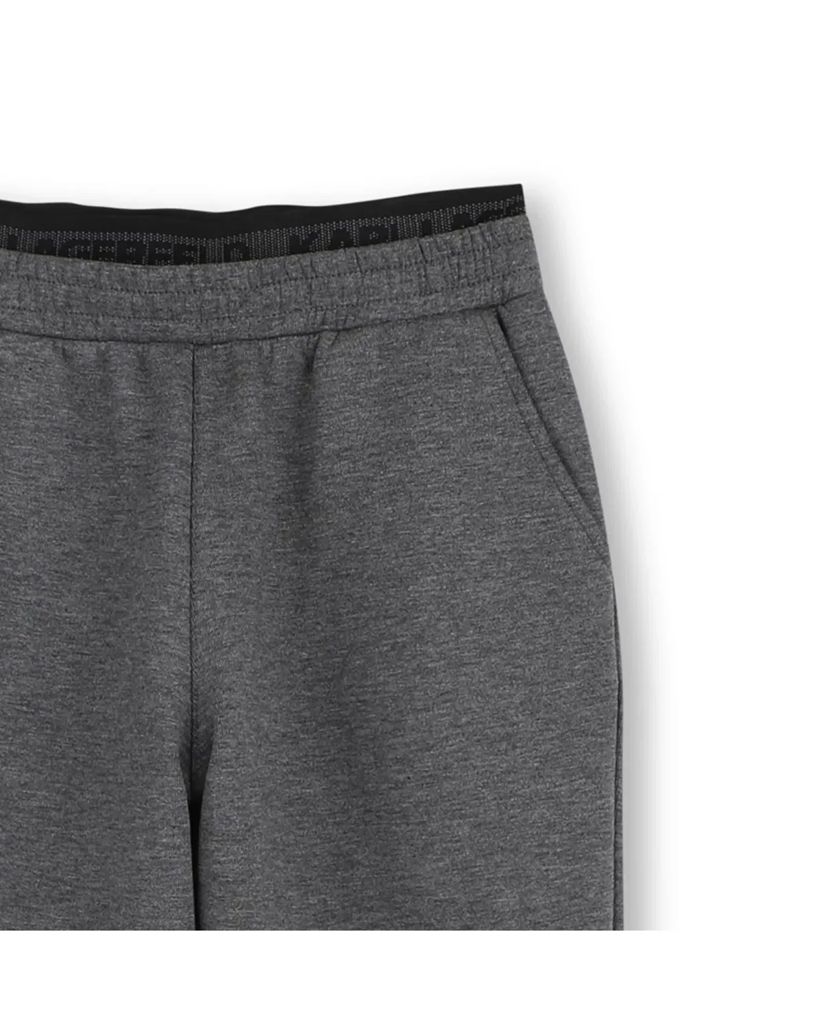 Детские брюки для мальчиков с пятью карманами Pantalón cinco bolsillos Karl Lagerfeld Kids, Gris Oscuro — фото 2