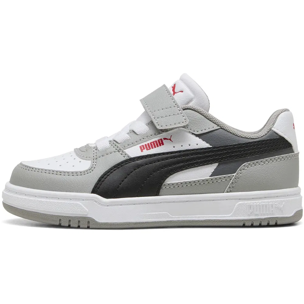 Детские кроссовки для девочек с ретро-дизайном Puma Caven III Block AC+ Puma, White — фото 3