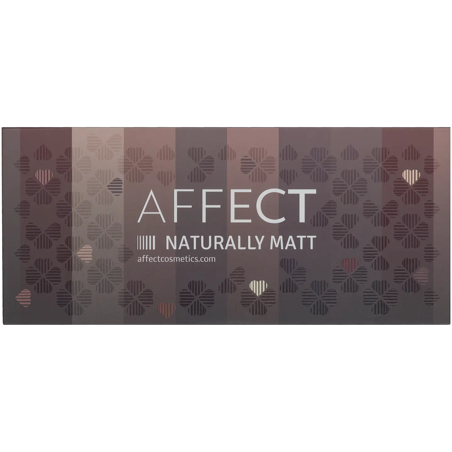 

Affect палетка естественно матовых теней для век, 20 г