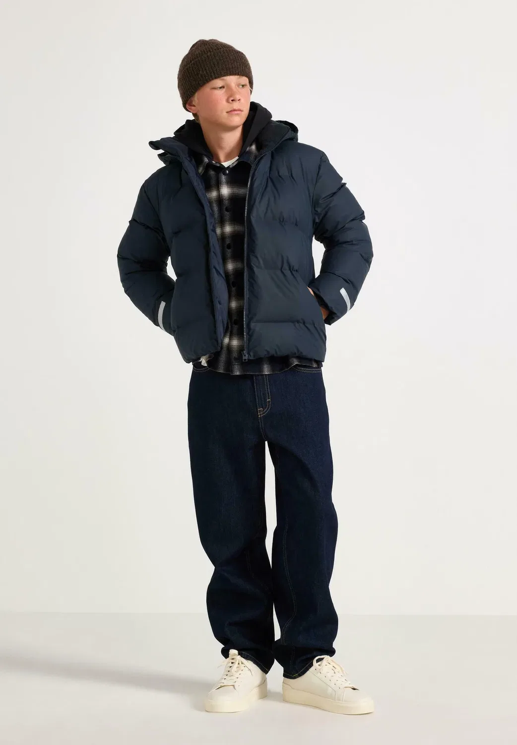 Куртка - зимняя куртка Lindex, Dark Navy