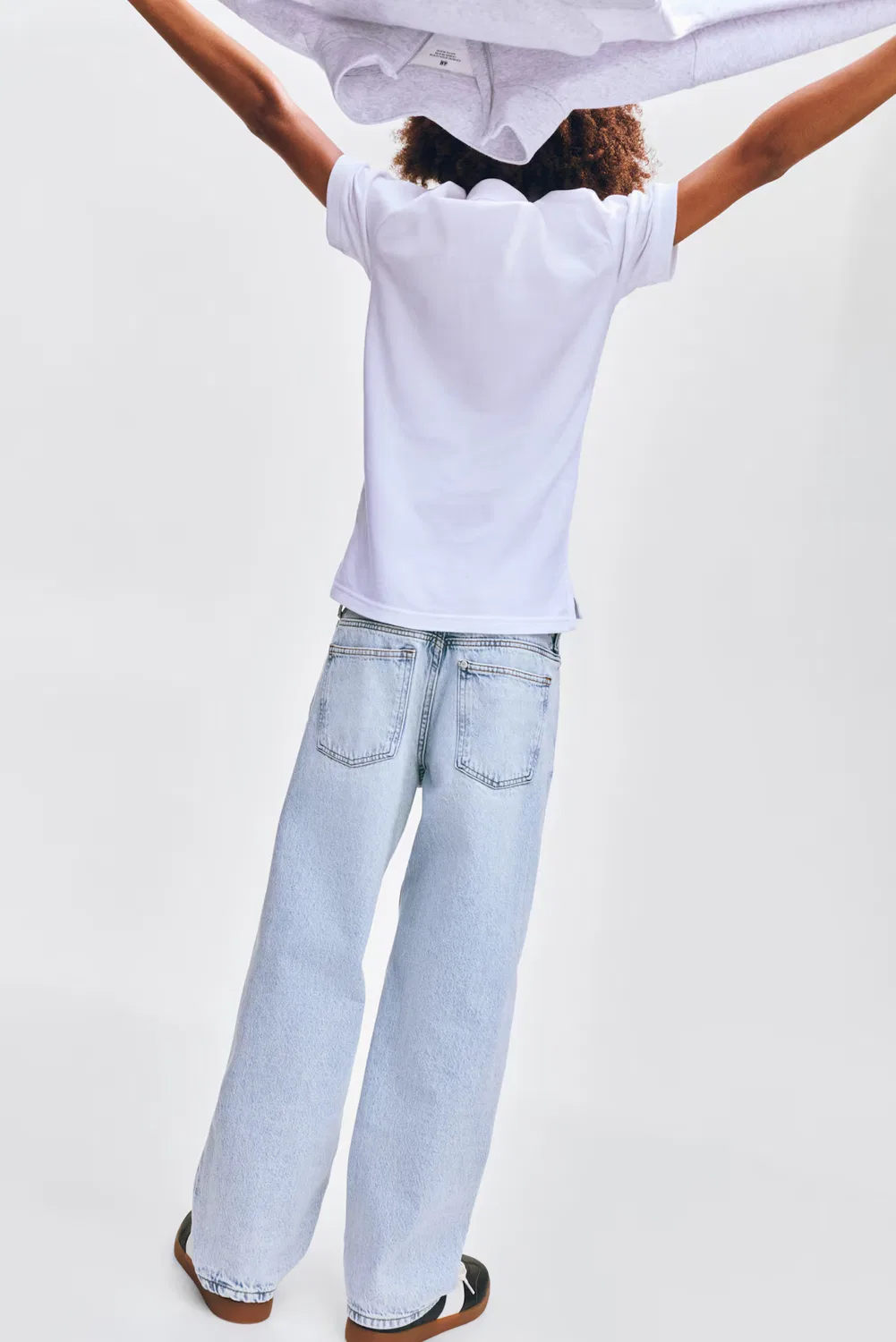 Джинсы свободного кроя H&M, Helles Denimblau — фото 2