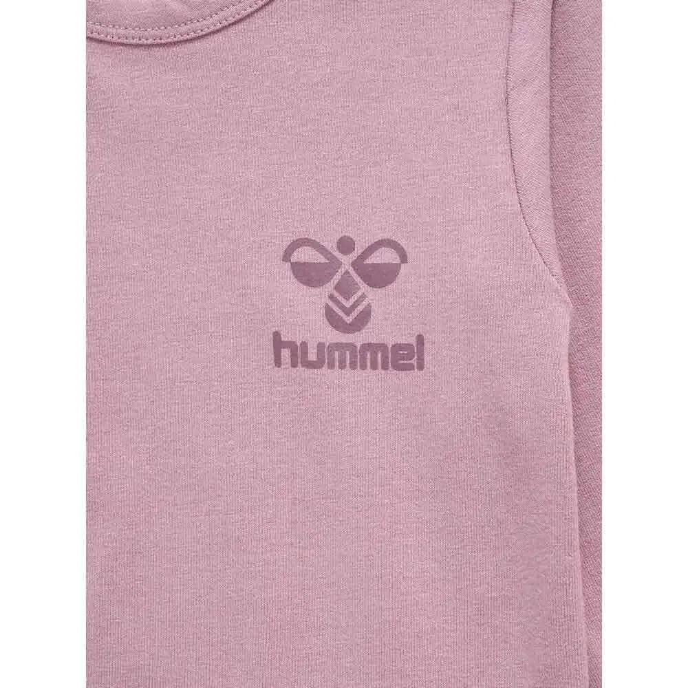 Боди с длинным рукавом Mino Hummel, розовый — фото 3