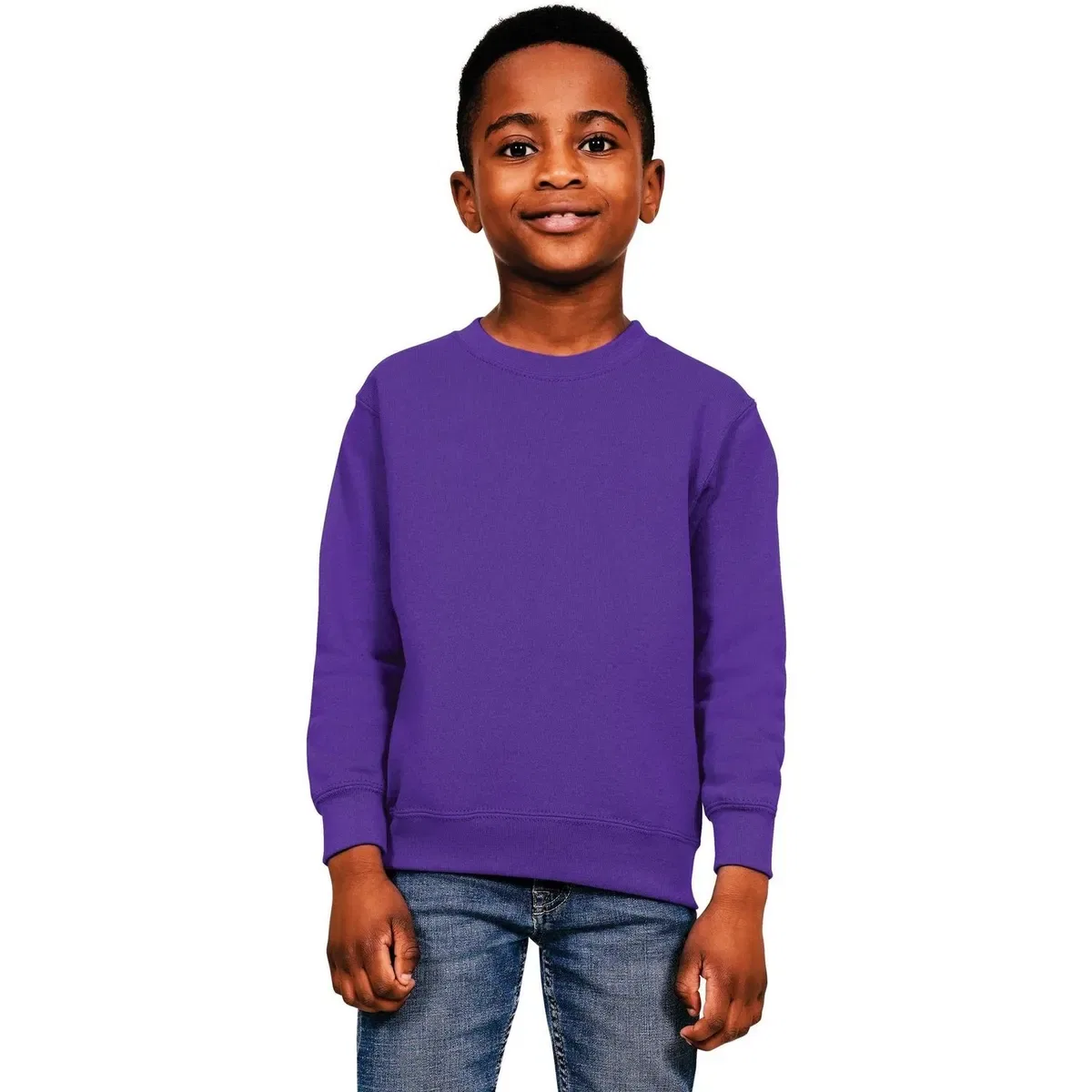 Свитшот из хлопка Casual Classics, Purple