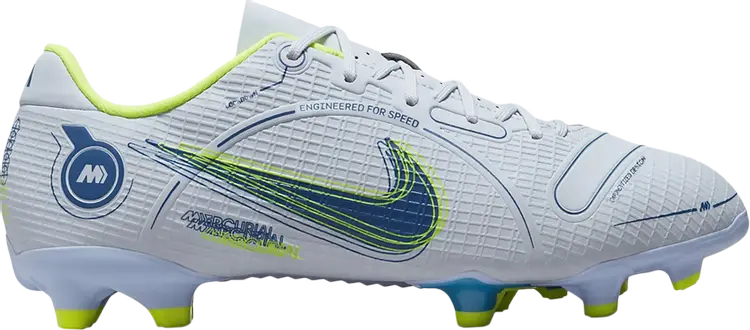 

Бутсы Nike Mercurial Vapor 14 Academy MG GS 'Grey Light Marine', серый