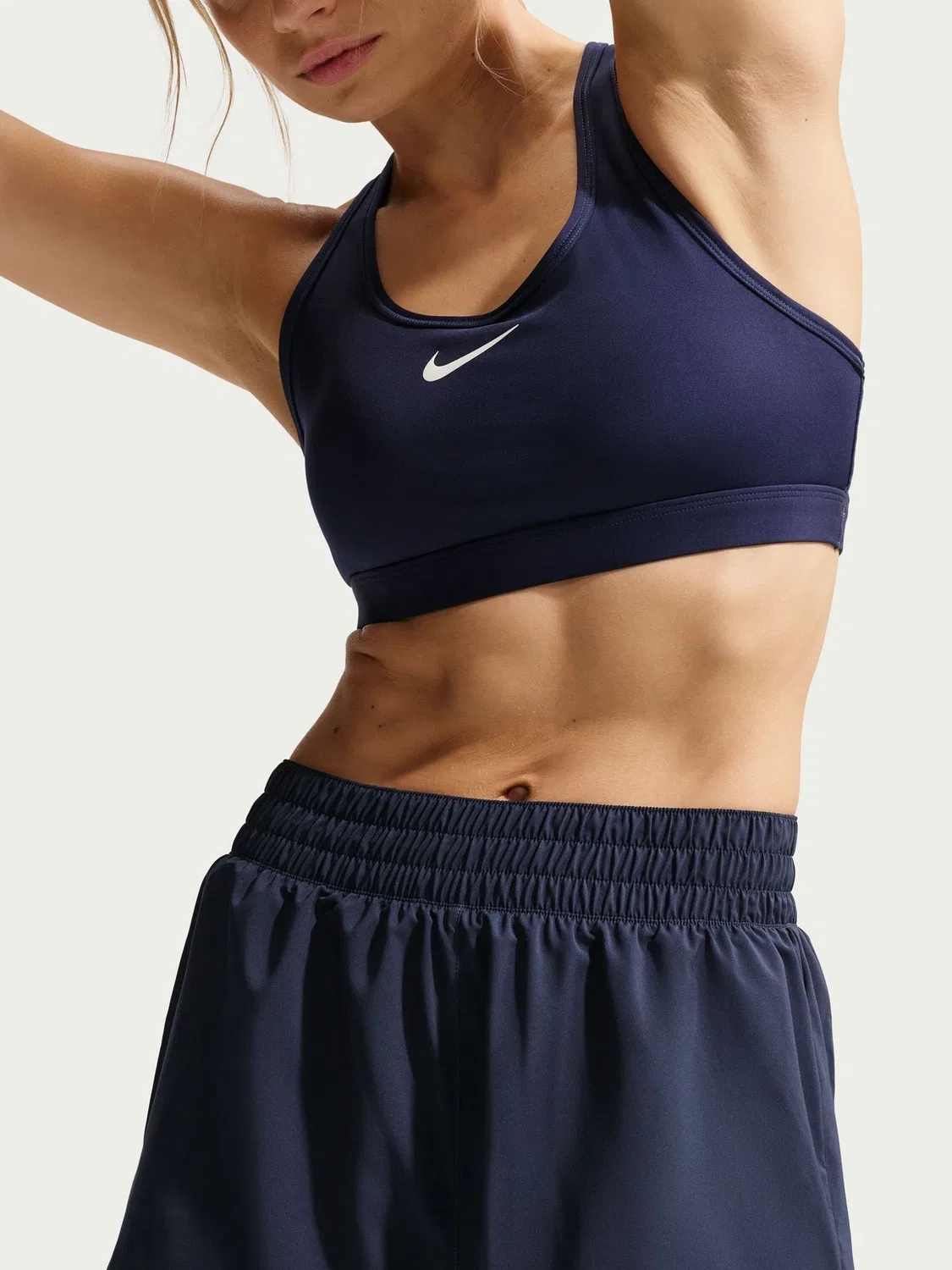 Шорты 2-в-1 Nike Blue One Dri-FIT с высокой талией 3 дюйма — фото 3