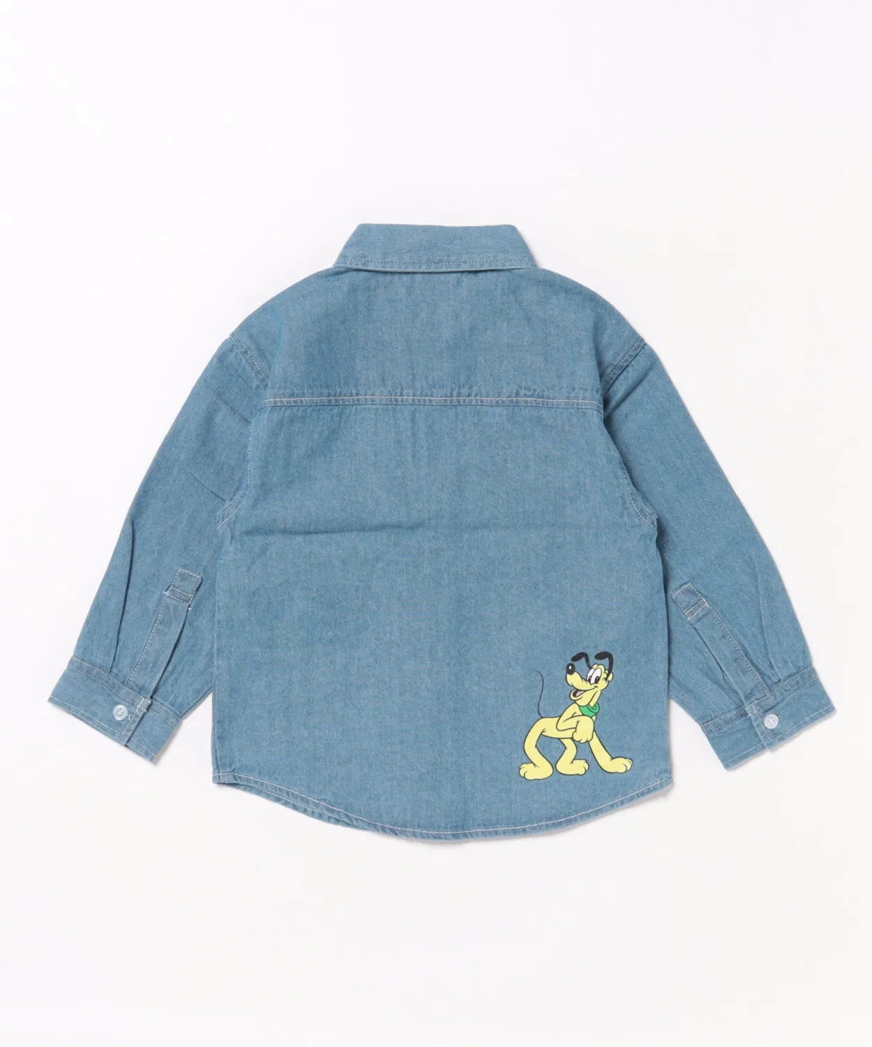 Детская джинсовая рубашка с аппликацией Disney BABYDOLL, Черный/Красный — фото 3