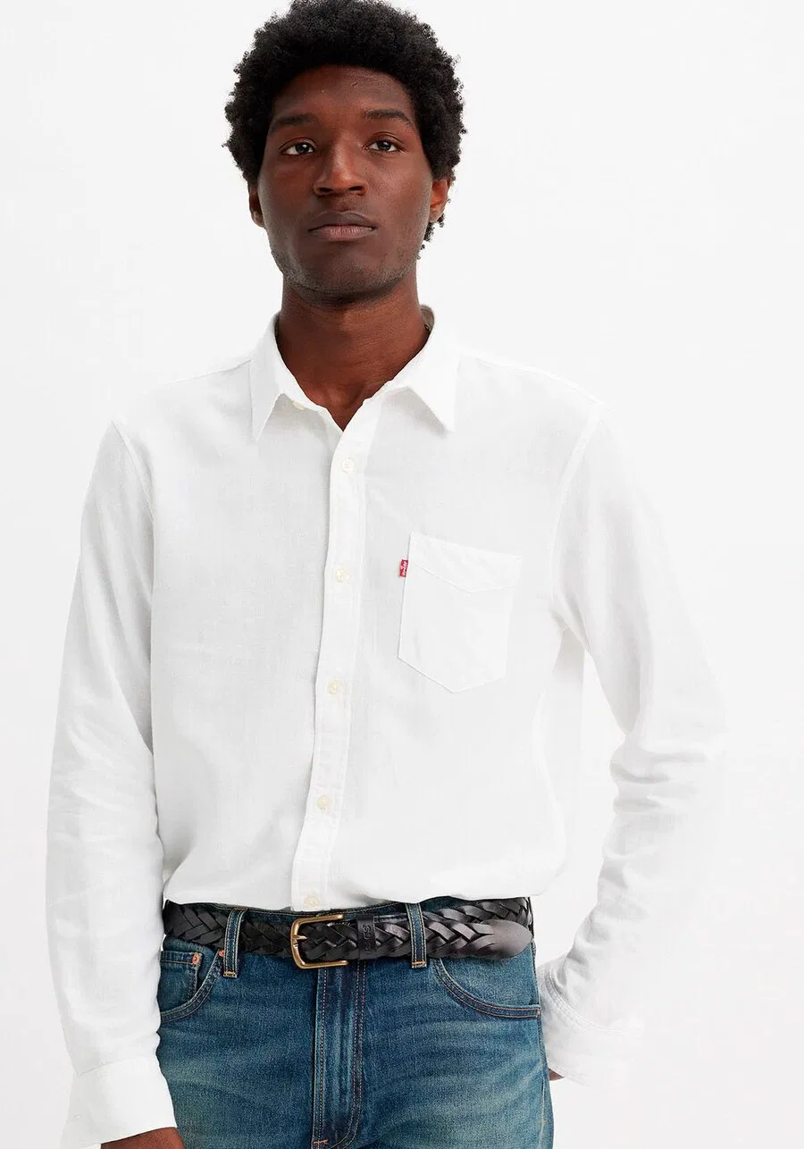 Рубашка LEVI'S стандартного кроя, белая