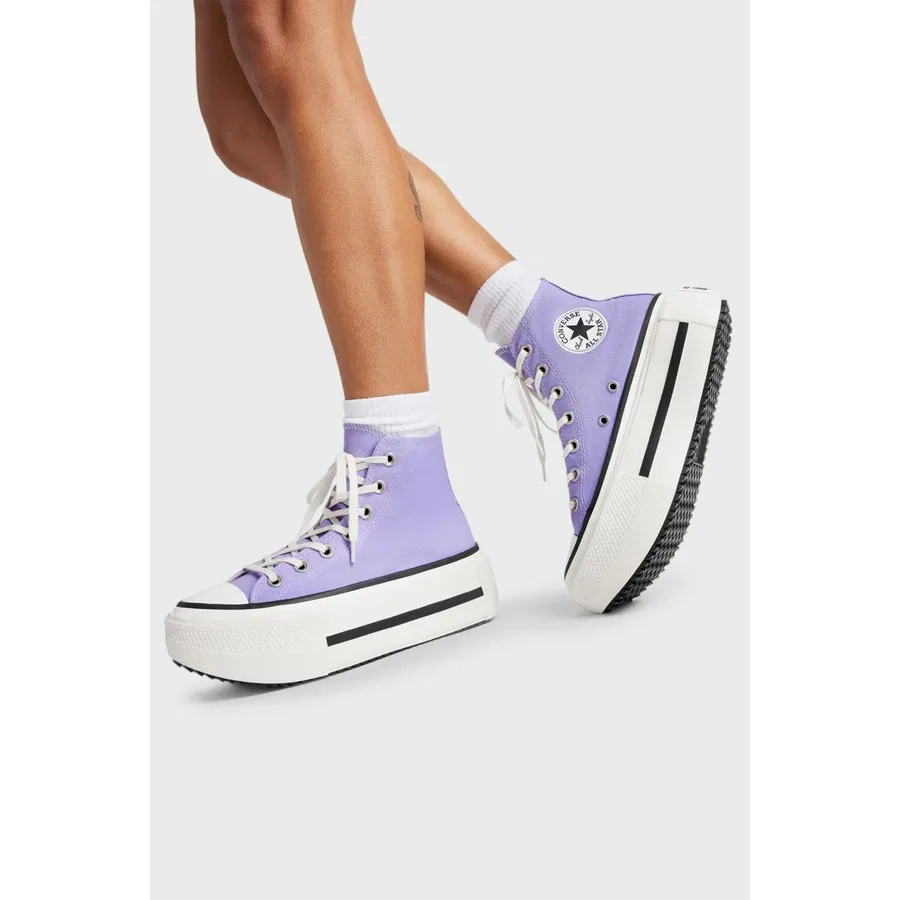Кроссовки повседневные Chuck Taylor All Star Lift Double Stack Converse, Фиолетовый — фото 2