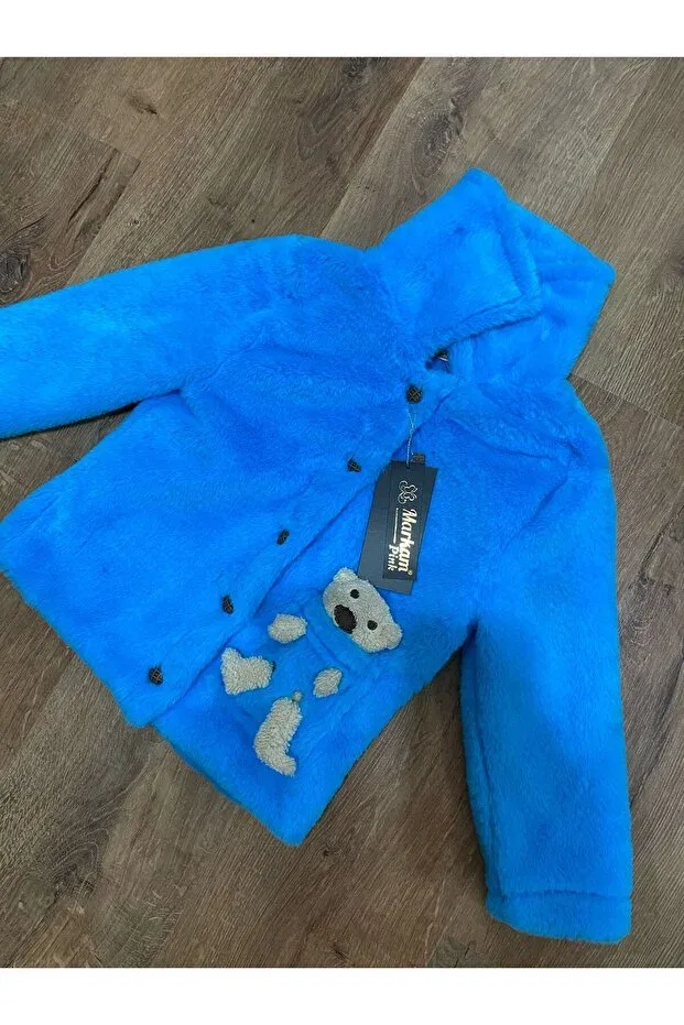 Детская куртка для девочек с длинным рукавом Markam Pink, Blue — фото 4